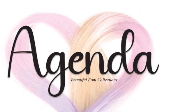 Agenda Font for Editorial Design and Creative Branding