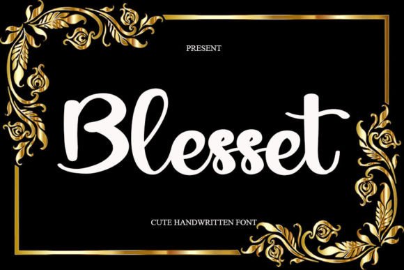 Blesset Font Review: A Script Handwritten Typeface for Makers and Designers