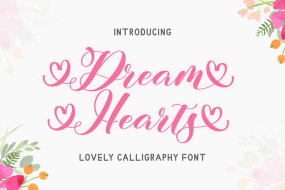 Dreamhearts Font for Editorial Design and Branding Projects