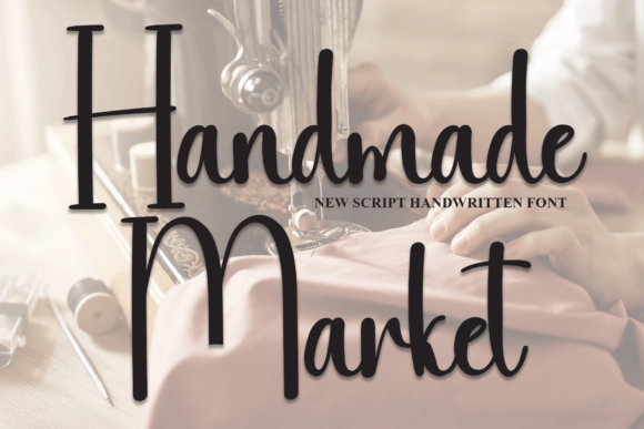 Handmade Market Font for Modern Web Design Projects