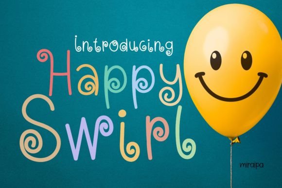 Happy Swirl Font Review: A Playful Script for Creative Branding
