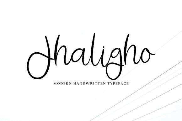 Jhaligho Font Adds Elegance to Campaign Designs