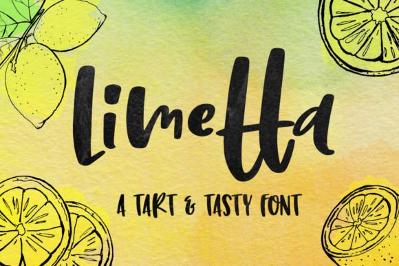 Limetta Font: A Handwritten Typeface for Memorable Campaigns