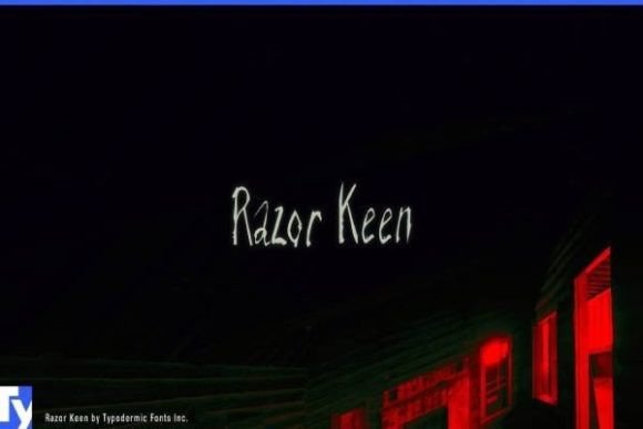 Razor Keen Font for Digital Branding and Bold Web Typography
