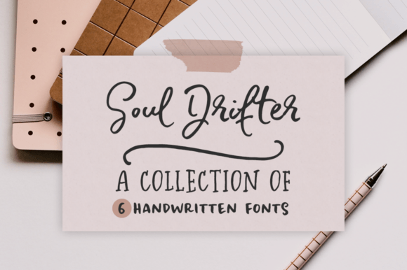 Soul Drifter Font: A Handwritten Typeface for Editorial Design