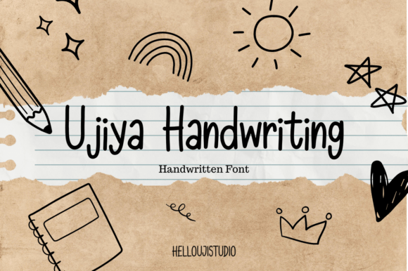 Ujiya Handwriting Font for Authentic Branding and Creative Projects