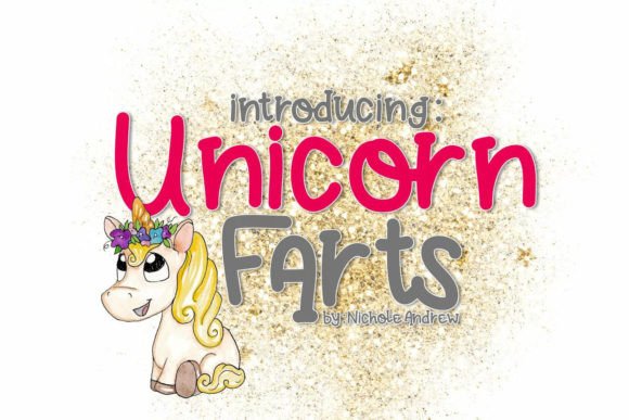 Unicorn Farts Font for Bold, Fun Campaign Design