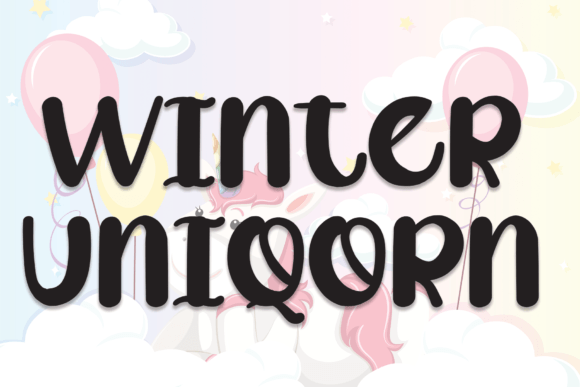 Winter Uniqorn Font: A Handwritten Typeface for Marketers