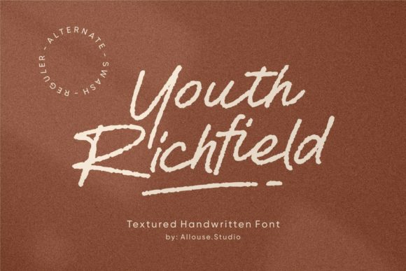 Youth Richfield: A Versatile Handwritten Font for Designers