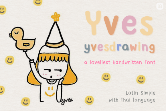 Yves Yvesdrawing Font Review for Campaign Design